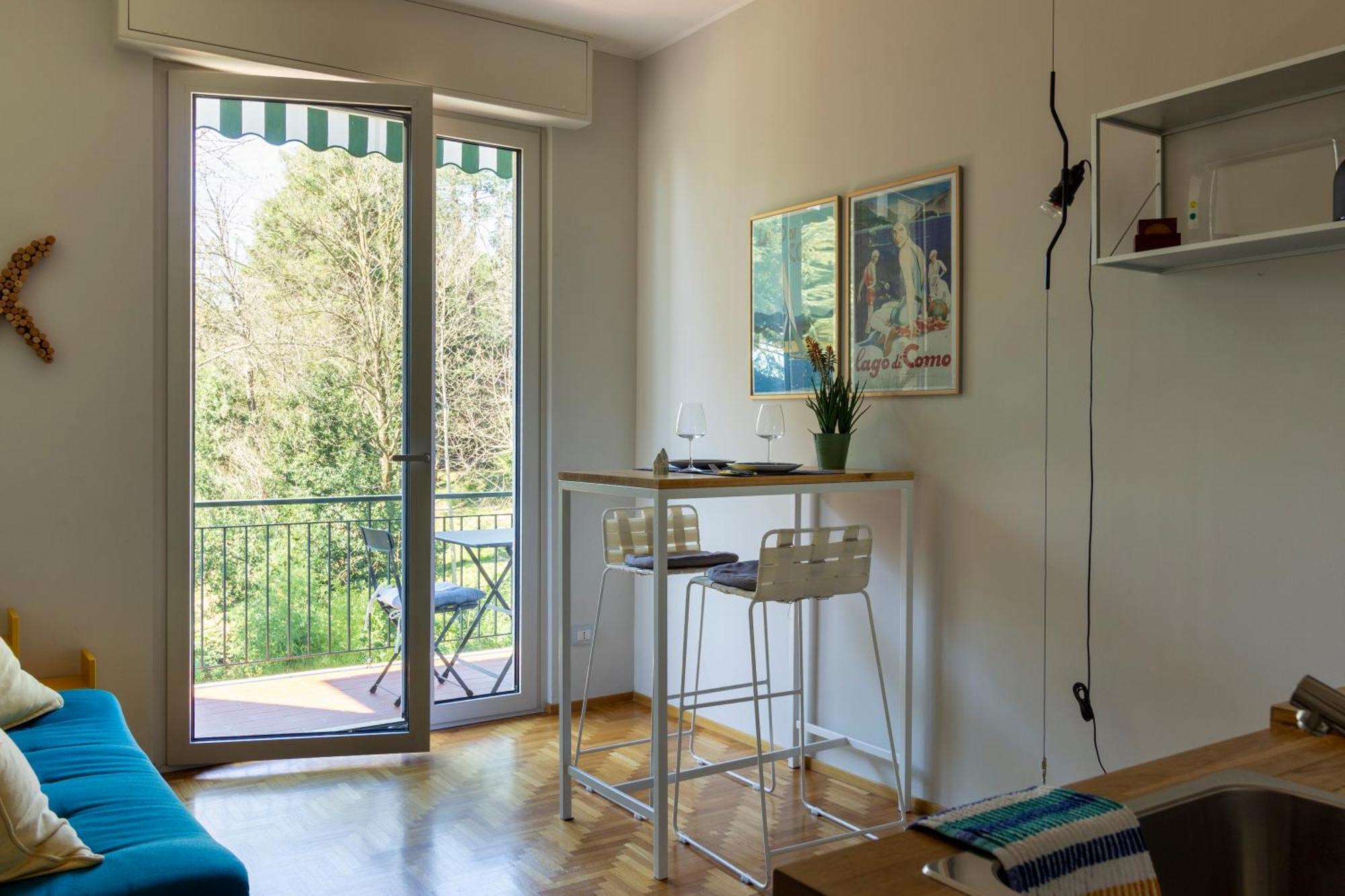 Ferienwohnung Cosy In The Park Como Exterior foto